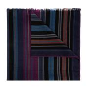 Gestreept patroon sjaal Paul Smith , Multicolor , Heren