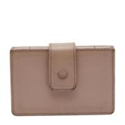 Pre-owned Leather wallets Prada Vintage , Beige , Dames