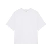 Klassiek Wit T-shirt 100% Biologisch Katoen Róhe , White , Dames