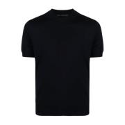 Stijlvolle Crewneck T-Shirt Low Brand , Black , Heren