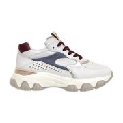 Bordeaux Sneakers voor Vrouwen Hogan , Multicolor , Dames