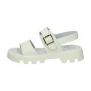 Wig Sandalen Nerogiardini , White , Dames