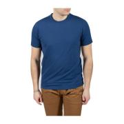 Blauw Navy T-shirt en Polo Gran Sasso , Blue , Heren