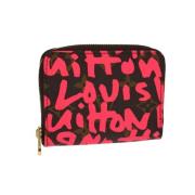 Pre-owned Canvas wallets Louis Vuitton Vintage , Multicolor , Dames