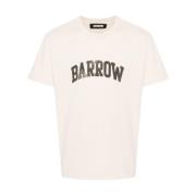Casual Jersey T-shirt voor mannen Barrow , Beige , Heren