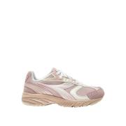 Roze Sneakers Elegante Damesstijl Diadora , Pink , Dames