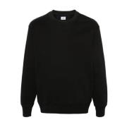 Stijlvolle Crew Neck Sweater C.p. Company , Black , Heren