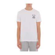 Wit T-shirt en Polo Set Love Moschino , White , Heren