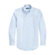 Lichtblauwe Overhemden Ss24 Ralph Lauren , Blue , Heren