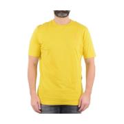 Mannen Rem T-shirt RefrigiWear , Yellow , Heren