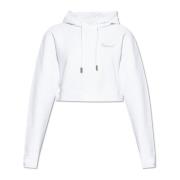 Sweatshirt met logo Dsquared2 , White , Dames