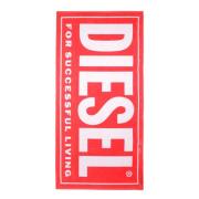 Successful-logo beach towel Diesel , Red , Heren