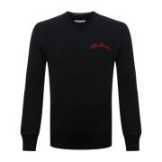 Zwarte Katoenen Sweatshirt Aw22 Alexander McQueen , Black , Heren