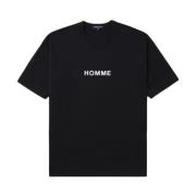 Casual stijl T-Shirt 1 Comme des Garçons , Black , Heren