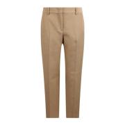 Getailleerde broek met verborgen sluiting Ermanno Scervino , Beige , D...