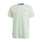 Korte Mouw Heren T-shirt Regular Fit Cast Iron , Green , Heren