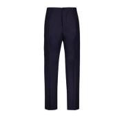Straight Trousers with Pockets Dior , Blue , Heren