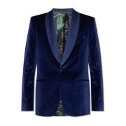 Fluweel Blazer Paul Smith , Blue , Heren