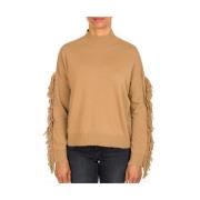 Hoge hals trui Egizi stijl Marella , Beige , Dames