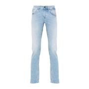 Klassieke 5-Pocket Jeans Dondup , Blue , Heren