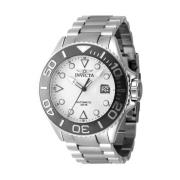 Grand Diver Automatisch Horloge - Zilveren Wijzerplaat Invicta Watches...