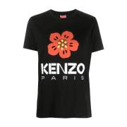 Zwarte T-shirts Polos voor vrouwen Kenzo , Black , Dames