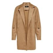 Herfst/Winter Damesjas Only , Beige , Dames