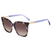 Marlowe/G/S Zonnebril in Havana Multicolor Kate Spade , Brown , Dames