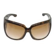 Pre-owned Plastic sunglasses Gucci Vintage , Brown , Dames