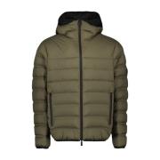 Gewatteerde capuchonjas Moncler , Green , Heren