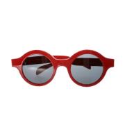 Pre-owned Plastic sunglasses Louis Vuitton Vintage , Red , Dames