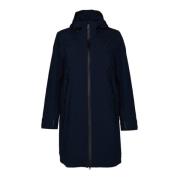 Stijlvolle Regenjas Navy Danwear , Blue , Dames