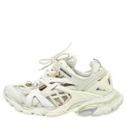 Pre-owned Mesh sneakers Balenciaga Vintage , White , Dames