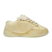 Geweven Skate Sneaker Beige Unisex ERL , Beige , Heren