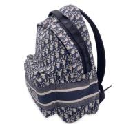 Pre-owned Canvas backpacks Dior Vintage , Blue , Dames