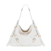 Ivory Medium Voyou Schoudertas Givenchy , White , Dames