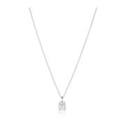 Ketting met smaragdgeslepen zirkonia Sif Jakobs Jewellery , Gray , Dam...