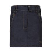 Donker Indigo Denim Rok Tom Ford , Blue , Dames