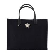 Medusa Shopper Versace , Black , Dames