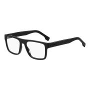 Zwarte Brillenmontuur Hugo Boss , Black , Unisex