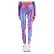 Leggings met decoratieve print Versace Jeans Couture , Multicolor , Da...