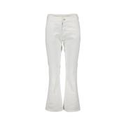 Witte Flared Jeans voor Vrouwen Maison Margiela , White , Dames