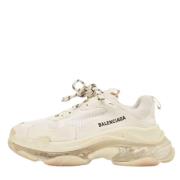 Pre-owned Mesh sneakers Balenciaga Vintage , Gray , Dames