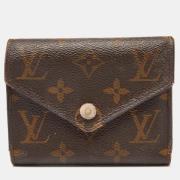 Pre-owned Canvas wallets Louis Vuitton Vintage , Brown , Dames