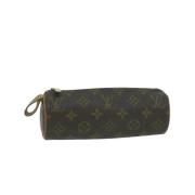 Pre-owned Canvas louis-vuitton-bags Louis Vuitton Vintage , Brown , Da...