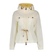 Winddichte jas met reflecterende driehoek Moncler , Beige , Dames