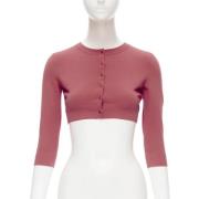 Pre-owned Viscose tops Alaïa Pre-owned , Pink , Dames