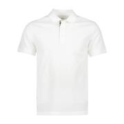 Klassieke Polo Shirt Burberry , White , Heren