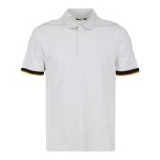 Witte T-shirts en Polos K-Way , White , Heren