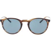 O'Malley Zonnebril met Uniforme Lenzen Oliver Peoples , Brown , Unisex